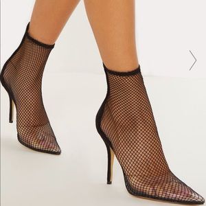 Mesh pump 3.5 inch heels cute stills to stretch